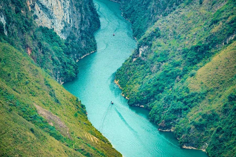 El río de Nho Que en Ha Giang.