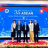 El subjefe del Departamento General de Aduanas de Vietnam, Luu Manh Tuong (al centro), participa en la 35ª Conferencia de Directores Generales de Aduanas de la Asean.