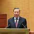 El secretario general del PCV y presidente de Vietnam, To Lam, habla en la cita (Foto: Nhan Dan)