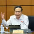 El presidente de la Asamblea Nacional de Vietnam, Tran Thanh Man, habla en la cita (Foto: VNA)
