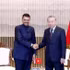 El secretario general del Partido Comunista de Vietnam y presidente del país, To Lam, y el jefe de Gobierno del estado de Maharashtra, Devendra Fadnavis. (Foto: VNA)