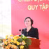 La viceprimera ministra Pham Thi Thanh Tra en la ceremonia de lanzamiento de la campaña en la Ciudadela de Quang Tri. (Foto: VNA)