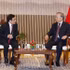 El secretario general del Partido Comunista y presidente de Vietnam, To Lam, y el presidente de la Corporación Nacional de Petróleo y Gas de la India (ONGC), Arun Kumar. (Foto: VNA)