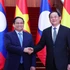 [Foto] Premier vietnamita se reúne con su homólogo de Laos