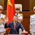 El primer ministro de Vietnam, Le Minh Hung, presta juramento (Foto: Nhan Dan)