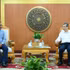 El viceministro vietnamita de Agricultura y Medio Ambiente, Hoang Trung, y el embajador de Sri Lanka en Hanói, Poshitha Perera (Foto: nongnghiepmoitruong.vn)