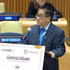 El ministro consejero Nguyen Hai Luu, representante permanente adjunto de Vietnam ante la ONU, interviene en la sesión. (Foto: VNA)
