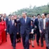 [Foto] Dirigentes vietnamitas asisten al acto de inicio de construcción de internados en zonas fronterizas