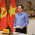 El viceprimer ministro vietnamita Ho Quoc Dung habla en la cita. (Foto: VGP)