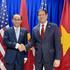 El ministro de Relaciones Exteriores de Vietnam, Le Hoai Trung (izquierda), y su homólogo estadounidense, Marco Rubio. (Foto: VNA)
