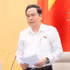 El presidente de la Asamblea Nacional de Vietnam, Tran Thanh Man, habla en la cita. (Foto: Nhan Dan)