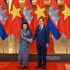 El presidente de la Asamblea Nacional de Vietnam, Tran Thanh Man, y su homóloga de Camboya, Samdech Khuon Sudary. (Foto: Nhan Dan)