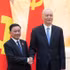[Foto] Dirigente partidista de Vietnam se reúne con dirigente político de China