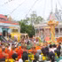 Celebraciones del Año Nuevo del pueblo Khmer en la pagoda Sro Lon (barrio My Xuyen, ciudad de Can Tho). (Fuente: VNA)