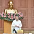 El primer ministro de Vietnam, Le Minh Hung, interviene en la reunión. (Foto: Nhan Dan)
