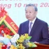 El secretario general del Partido Comunista de Vietnam y jefe de la Comisión Militar Central, To Lam, pronuncia su discurso en la cita. (Foto: VNA)