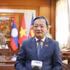 El embajador de Vietnam en Laos, Nguyen Minh Tam, en la entrevista. (Foto: VNA)