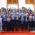 El primer ministro vietnamita, Le Minh Hung, y delegados. (Foto: VNA)