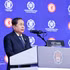 El presidente de la Asamblea Nacional de Vietnam, Tran Thanh Man, habla en el evento. (Foto: VNA)