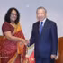 El secretario general del PCV y presidente de Vietnam, To Lam, se reúne con la primera ministra de Sri Lanka, Harini Amarasuriya. (Foto: VNA)
