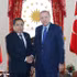 El presidente de la Asamblea Nacional de Vietnam, Tran Thanh Man, y el presidente turco, Recep Tayyip Erdogan. (Foto: VNA)