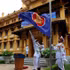 Ceremonia de izado de banderas con motivo del 31º aniversario de la adhesión de Vietnam a la Asean y del 59º aniversario de la fundación de la Asociación de Naciones del Sudeste Asiático, celebrada el 31 de julio de 2026 en Hanói. (Foto: VNA)