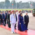 Los delegados rinden homenaje al Presidente Ho Chi Minh.