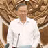 El secretario general del PCV y presidente de Vietnam, To Lam, habla en la reunión. (Foto: Nhan Dan)