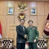El viceministro de Defensa de Vietnam, coronel general Hoang Xuan Chien, y el teniente general Tri Budi Utomo, secretario general del Ministerio de Defensa de Indonesia. (Foto: VNA)