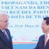 El subjefe de la Comisión de Propaganda, Educación y Movilización de Masas del Comité Central del Partido Comunista de Vietnam, Tran Thanh Lam, y René González Barrios, director del Centro Fidel Castro Ruz. (Foto: VNA)