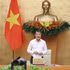 El primer ministro de Vietnam, Le Minh Hung, preside la sesión. (Foto: VGP)