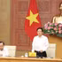 El viceprimer ministro vietnamita Ho Quoc Dung habla en la sesión. (Foto: VGP)
