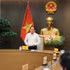 El viceprimer ministro vietnamita Le Tien Chau interviene en la reunión. (Foto: VGP)