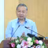 El secretario general del Partido Comunista y presidente de Vietnam, To Lam, habla en el encuentro. (Foto: Nhan Dan)