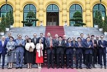 [Foto] Presidente de Vietnam se reúne con miembros de la Unión Europea 