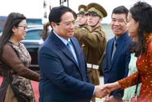 [Foto] Primer de Vietnam concluye visita oficial a Estonia 