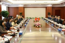 Panorama de la reunión. (Fuente: VNA)