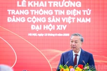 El secretario general del Partido Comunista de Vietnam, To Lam, interviene en la cita.