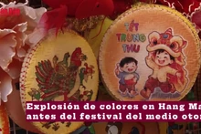 [Video] Explosión de colores en Hang Ma antes del Festival del Medio Otoño