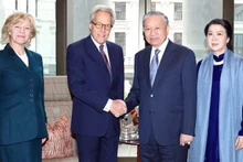 [Foto] Líder partidista de Vietnam se reúne con duque de Richmond