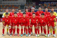 La selección vietnamita de futsal masculino. (Foto: Federación de Fútbol de Vietnam)