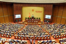 La Asamblea Nacional de Vietnam analiza metas económicas para 2026. (Foto: VNA)