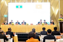 En la cita. (Foto: VNA)