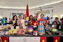 El stand vietnamita en la cita. (Foto: VNA)