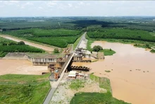 La presa de Phuoc Hoa. (Foto: VNA)