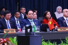 El primer ministro vietnamita, Pham Minh Chinh, en la 22ª Cumbre Asean-India en Kuala Lumpur. (Foto: VNA)