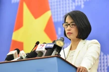 La portavoz del Ministerio de Relaciones Exteriores de Vietnam, Pham Thu Hang. (Foto: VGP)