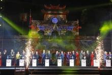 Vista de la inauguración del Festival Internacional de Conservación y Desarrollo de Pueblos Artesanales 2025. (Foto: VNA)