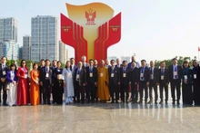 Representantes de la diáspora vietnamita participan en un congreso de emulación patriótica. (Foto: VNA)