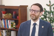 El embajador del Reino Unido en Vietnam, Iain Frew. (Foto: VNA)